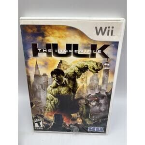 The Incredible Hulk - Nintendo Wii Game, Tested & Ready!